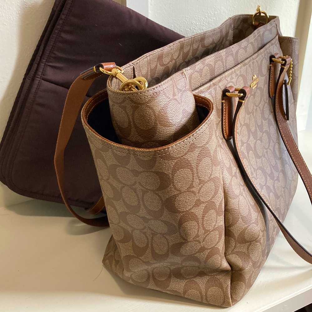 Large Coach Diaper Bag